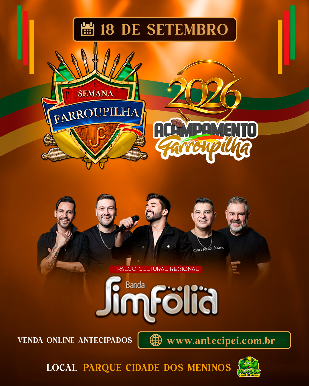 Capa do Palco Cultural de 18/09