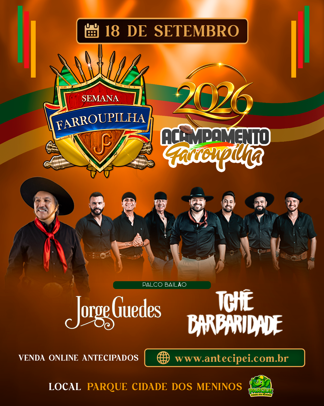 Capa do bailão de 18/09